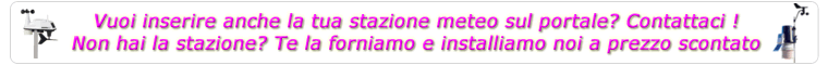 Vendita Stazioni Meteo